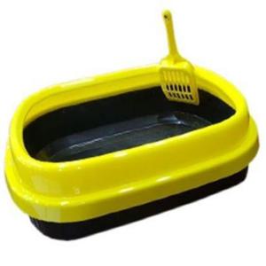 캣 CF-S 평판형 고양이화장실(옐로우)