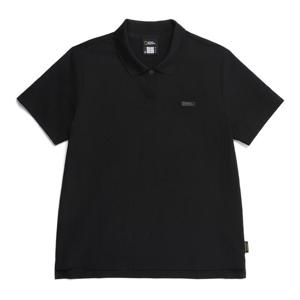 내셔널지오그래픽 N252WPL350 여성 마이크로 에어닷 베이직핏 카라티 CARBON BLACK