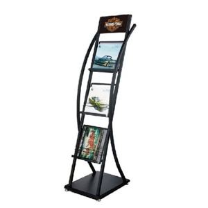 삼화 철제 카다로그스탠드 규격 CS-212A 1열 3단 A4 포스터스텐드 스텐드 알림판스탠드 게시판스탠드 오피