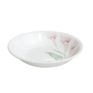 코렐 백합 습사라 찬기 소 17cm 1P 도자기 꽃 접시 식기 주방식기 주방접시 부엌접시 심플한접시 심플접시