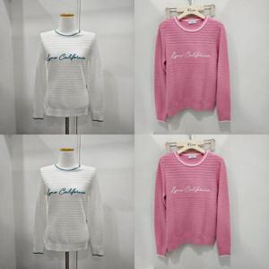 [링스골프]면조직 믹스 라운드 스웨터L21E1SR252_IC