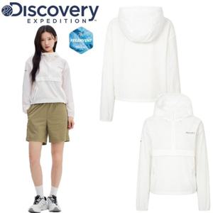 [디스커버리] 25S S 여름 DWWJ91053WHS 프레시벤트 여성 아노락 크롭 바람막이 DWWJ91053