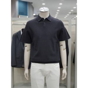 [파렌하이트]니트 카라 반팔 티셔츠 FKUCD8311 GYC_DJ