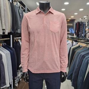 런던포그 HL01 핑크폴리 긴팔 티셔츠 Lofta19z