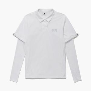 [르꼬끄골프] 여성 반팔 우븐 레이어드 냉감 긴팔 티셔츠 (GQ122LTL31)