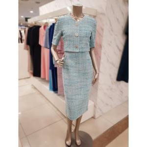 미니멈 세이브존01 투프스 스타일 트위드 원피스 MXBAWO3120