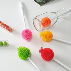 대코 실리콘 (선인장병솔) 꽃병솔1p 브러쉬 수세미 브러쉬 브러시 실리콘병솔 실리콘브러쉬 세척솔 수세미