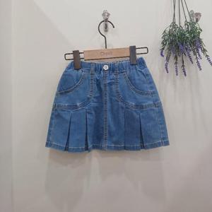 치크 sh06 데님 주름 스커트 CKWH2512G