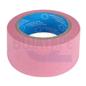 유로피안 마스킹 테이프 핑크색 48mm x 40M 종이테이프 마스킹 마스킹테이프 칼라테이프 칼라종이테이프 컬