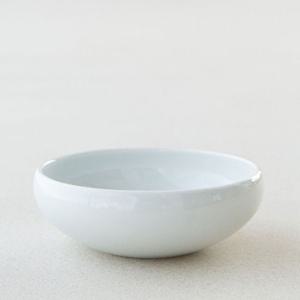 이천도자기 강백자 깊은찬기 3호 16.3cm 백자찬기 백자도기 주물럭접시 주물럭토기 이천도자기 반찬그릇 한