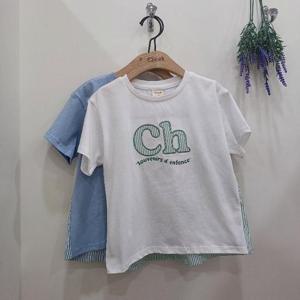 치크 sh06 우븐배색 SET상의 CKRA2544B