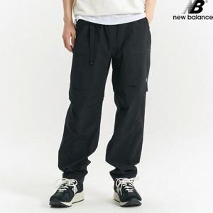 뉴발란스 NBNTE12353-BK 스트레치 카고팬츠 남녀공용 트레이닝 긴바지