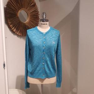 르피타 HC06 리본 아사 가디건(블루) L252BKT453