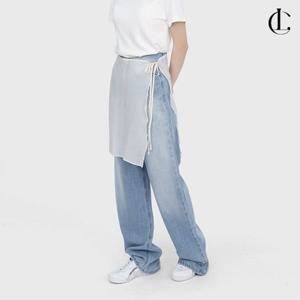 엘케이트 여자 코디 레이어드 쉬폰 미니 랩 스커트 LROU001