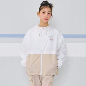 [오션스카이] 여아 스트레치 절개 바람막이 점퍼-EBJG4172C0M