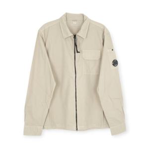 25SS CP컴퍼니 오가닉 개버딘 오버셔츠 자켓 카키 18CMOS124A