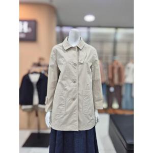 안지크 세이브존06 홑겹 카라넥 트렌치코트 AJ1BR5100