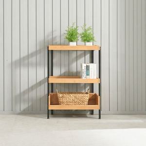 다이젠 메이디 원목 선반장 600 3단