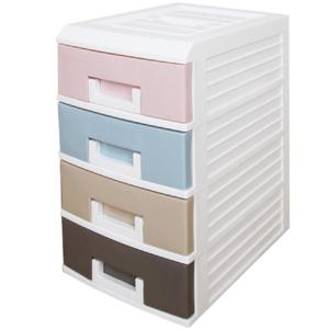 파스텔 서랍함4단 (미니) 155 x 205 x 310mm 소품정리함 미니정리함 수납함 데스크수납함 소품수납함 미니