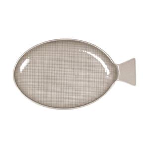 (독일 아사셀렉션) 보야지 피쉬 플레이트 중 (다크베이지) 플레이팅접시 플레이트그릇 플레이팅프릿 고급식