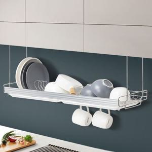 A-아멘다싱크선반1단800AL 창틀식기건조대 창문걸이형 주방부착식선반 상부부착선반 식기선반 설겆이선반