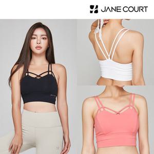 [제인코트]하트 스트랩 미들탑 UNA3108