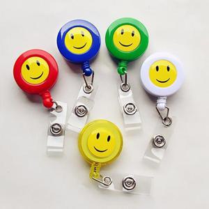 해피 스마일 명찰 홀더 클립형 DD-10845