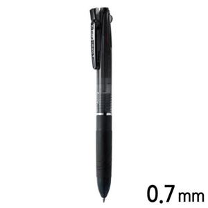 제브라 스라리 2plus S 2색 멀티펜 0.7 (에멀젼 잉크 볼펜. 샤프) (B2SA11) (블랙)