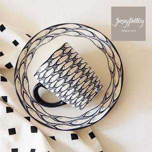 (영국 제시포터리) 블루헤링 머그 2P세트 머그잔 디자인컵 인테리어컵 손잡이컵 예쁜컵 집들이선물 집들이