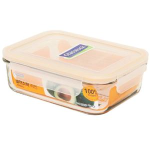 글라스락 라인 직사각 2000ml 반찬통 반찬보관용기 반찬용기 보관용기 보관밀폐용기 유리밀폐용기 냉장고밀