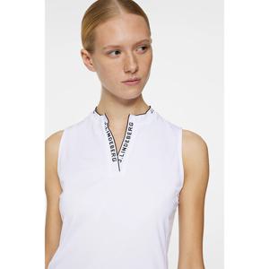 제이린드버그 SS25 여성 레야 슬리브리스 골프 탑 문빔 GWJT11794