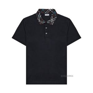 [버버리] SS25 남성 체크 폴로 티셔츠 8103865 M SP25 MW FOR A1189