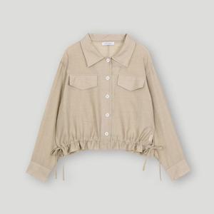 [코데즈컴바인] 밑단셔링 포켓 셔츠블라우스 (CKB-SH383W4) CKBSH383W40