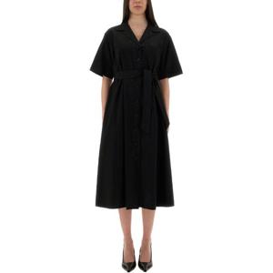 아스페시 릴렉스 핏 버튼다운 벨티드 원피스 2940 G32985241