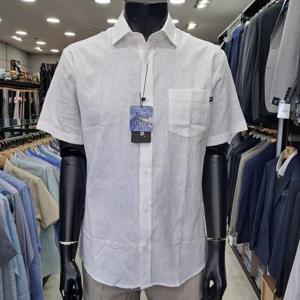 런던포그 HL01 린넨 혼방 반팔셔츠 Lpa3a564