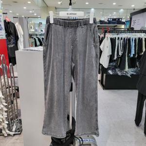 에어워크주니어 sh06 린넨 레이온 데님 세미와이드핏 팬츠 A252B3121B