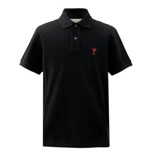 국내  아미 BFUPL001 760 하트 자수 로고 피케 폴로 반팔