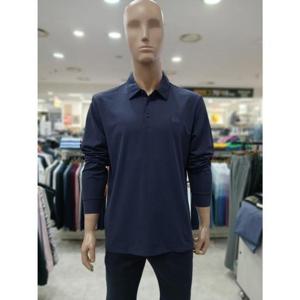 크로커다일 남성 세이브존05 봄 여름 나일론 조직 기능성 냉감 카라 티셔츠 네이비 CDAABTS1483/38