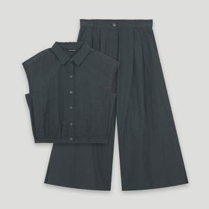 [코데즈컴바인] 블라우스 크랍팬츠 셋업 (CKB-XX506W4) CKBXX506W40