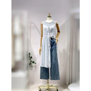 [올리브데올리브] 올리브데올리브 (OW5MO551) 레이스 슬리브리스 레이어드 원피스 OW5MO551