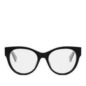 불가리 블랙 라운드 프레임 안경 BV50048I 001 BLACK 52