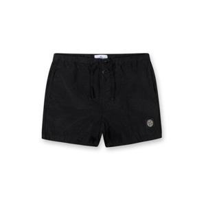 스톤아일랜드 로고 패치 나일론 스윔팬츠 블랙 B100006 S0043 V0029