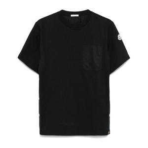 몽클레어 사이드 버튼 레귤러 핏 티셔츠 8C00020 89A4U999