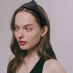 제이로렌 바스락 언발란스 리본 헤어밴드 H01364