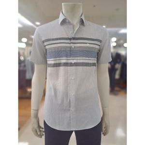 [피에르가르뎅]피에르가르뎅 가로 블럭 슬림핏 셔츠(PQWS2607)