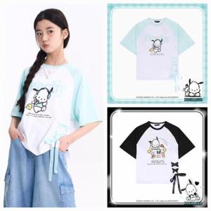 더데이걸 sh06 포차코 리본 포인트 티 TGRA2533P