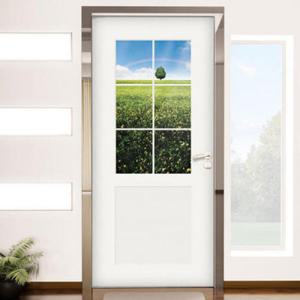 아트박스/꾸밈 ch830-창문그림(무지개언덕)_현관문시트지