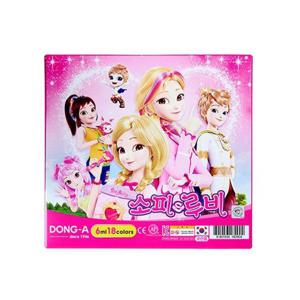 아트박스/오피스큐 동아 그림물감18색 핑크