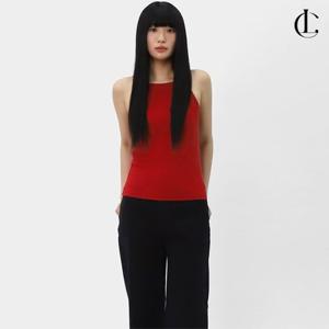 엘케이트 여자 나시티 슬림핏 데일리 민소매 여름 슬리브리스 티 LDE049