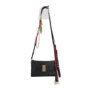 프라다 블랙 스무스 가죽 플랩 숄더 백 1BD379VOO6 2C6AF0002